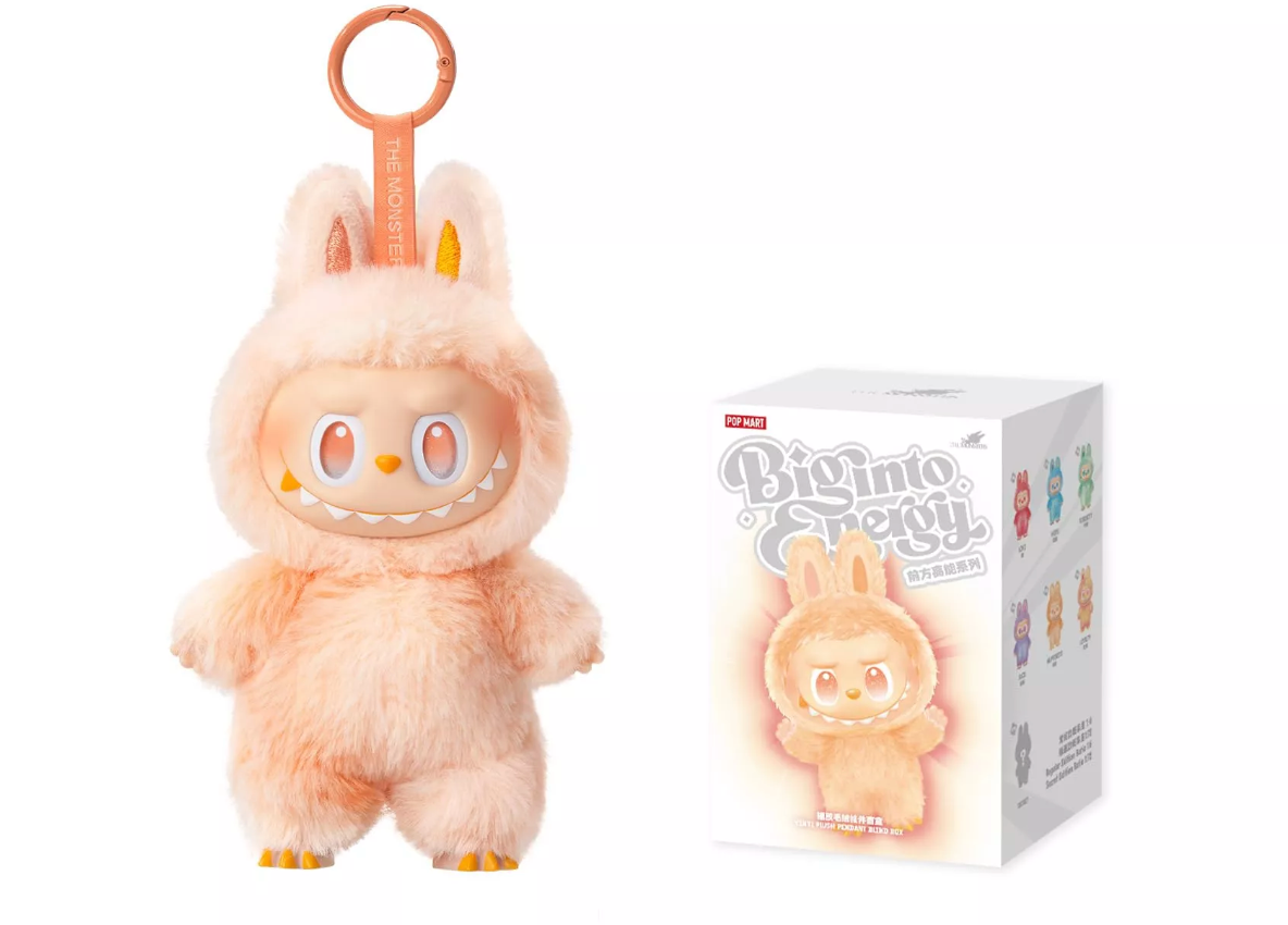 Pop Mart Labubu The Monsters Big into Energy Series Vinyl Plush Pendant