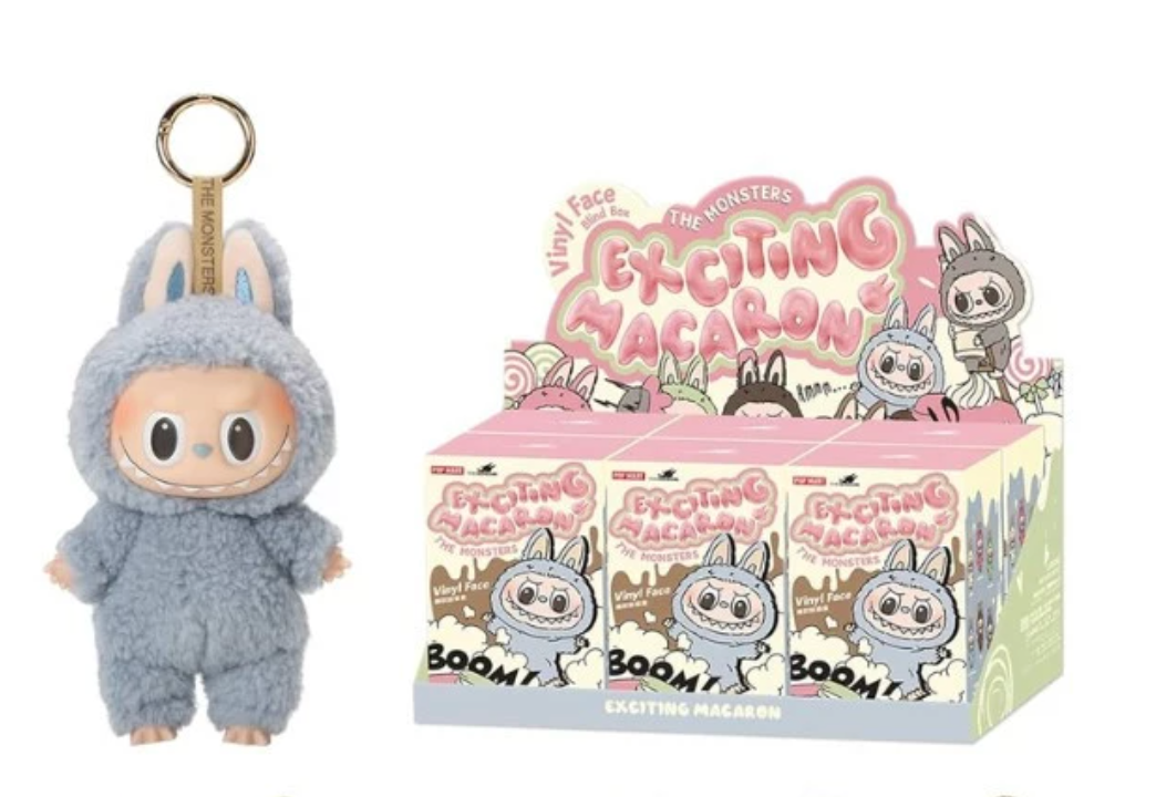 Pop Mart Labubu The Monsters Big into Energy Series Vinyl Plush Pendant One Box