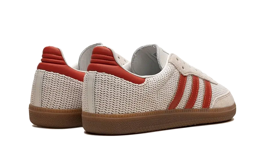 Adidas Samba OG Crystal White Preloved Red - IG1380