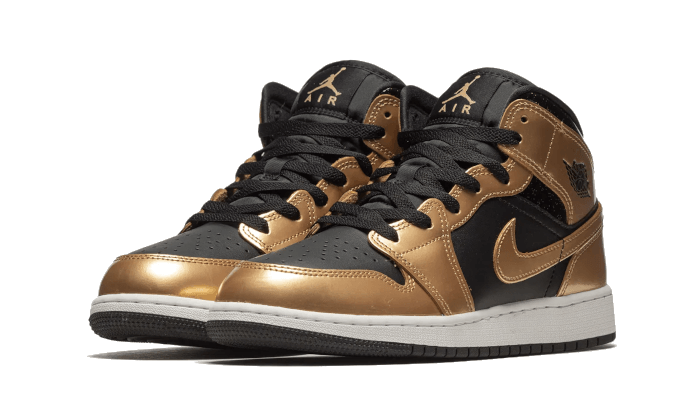 air-jordan-1-mid-metallic-gold-socksforsport