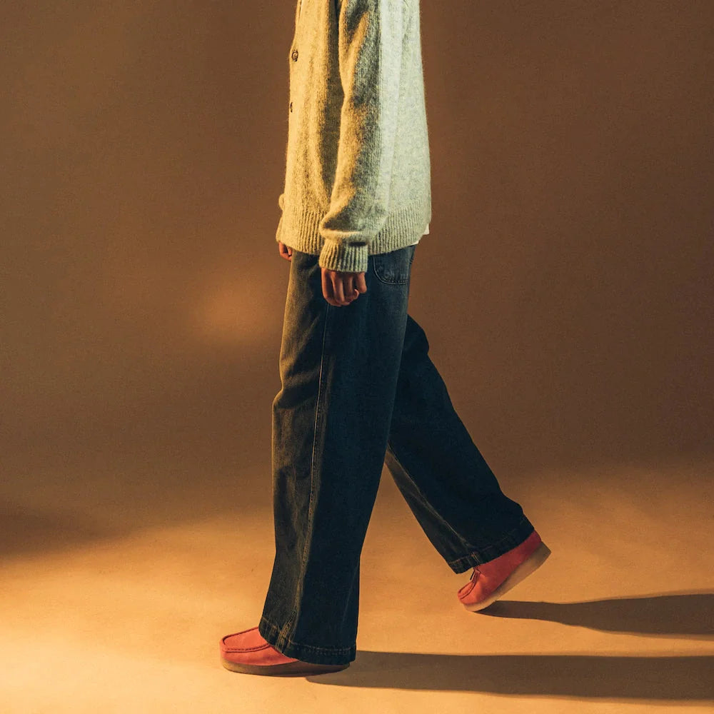 wallabee-daim-rose-socksforsport