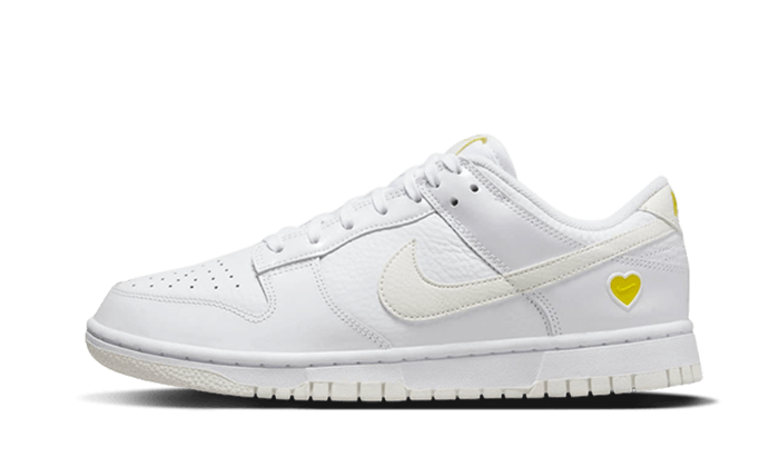 dunk-low-yellow-heart-socksforsport