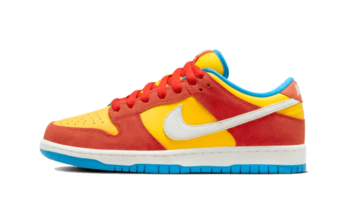 sb-dunk-low-pro-habanero-red-bart-simpson-socksforsport