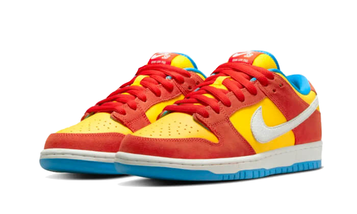 sb-dunk-low-pro-habanero-red-bart-simpson-socksforsport