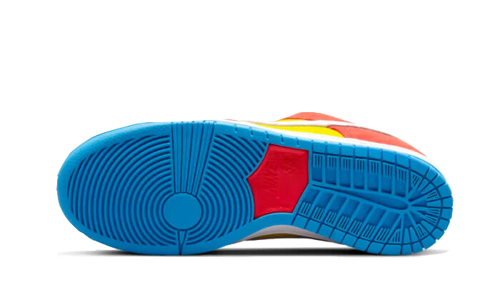 sb-dunk-low-pro-habanero-red-bart-simpson-socksforsport