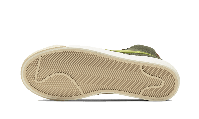 blazer-mid-77-olive-snakeskin-socksforsport