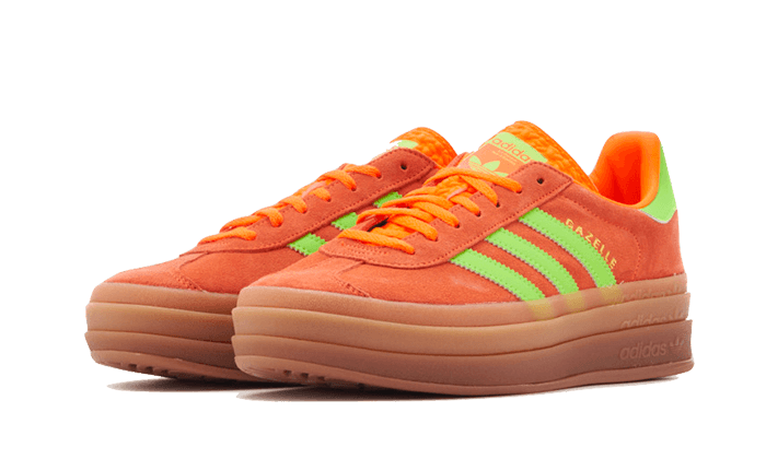 gazelle-bold-solar-orange-solar-green-socksforsport