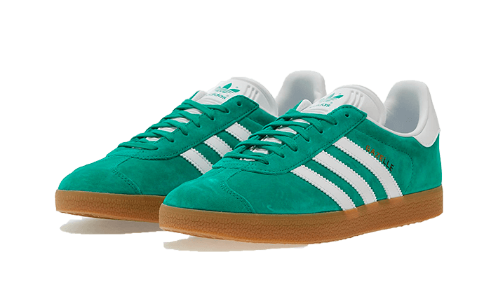 gazelle-court-green-footwear-white-socksforsport