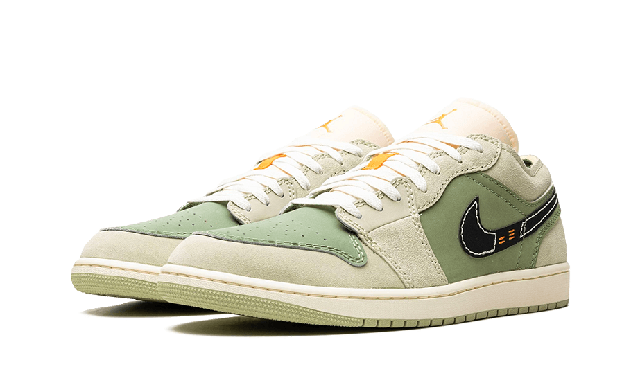 air-jordan-1-low-se-craft-light-olive-socksforsport