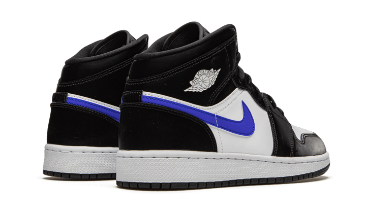 air-jordan-1-mid-black-racer-blue-white-socksforsport