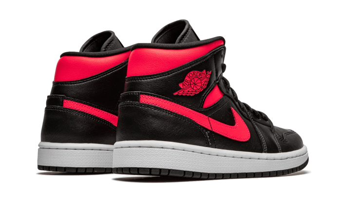 air-jordan-1-mid-black-siren-red-socksforsport
