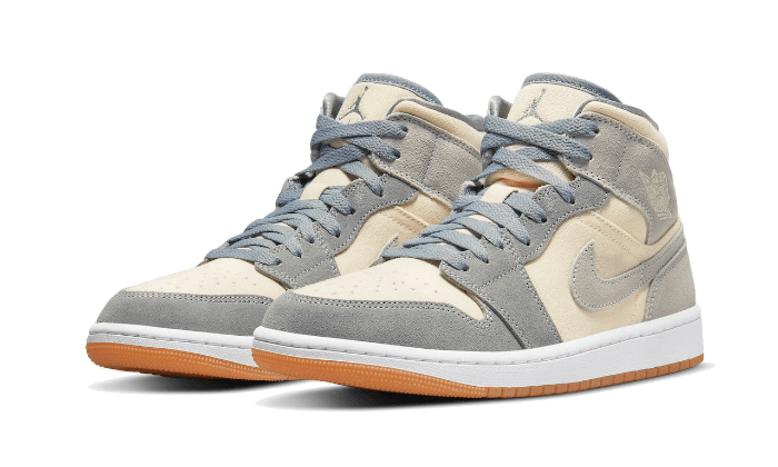 air-jordan-1-mid-coconut-milk-particle-grey-socksforsport