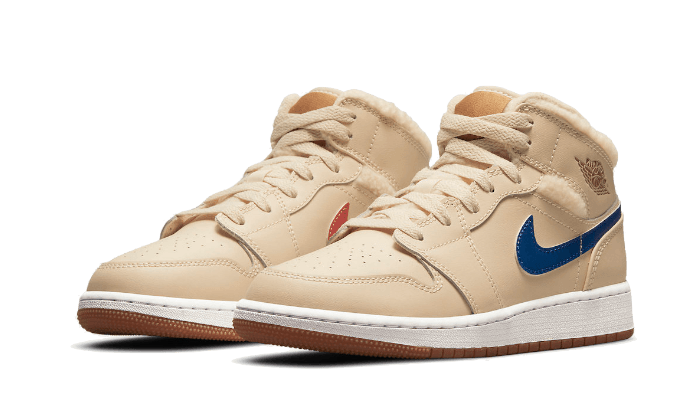 air-jordan-1-mid-fleece-pearl-white-socksforsport