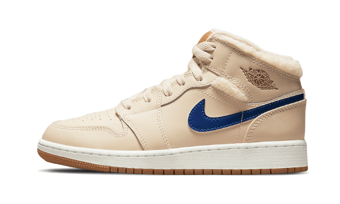 air-jordan-1-mid-fleece-pearl-white-socksforsport