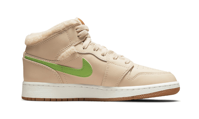 air-jordan-1-mid-fleece-pearl-white-socksforsport