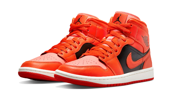 air-jordan-1-mid-orange-black-socksforsport