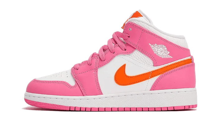 air-jordan-1-mid-pinksicle-safety-orange-socksforsport