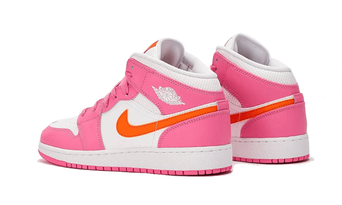 air-jordan-1-mid-pinksicle-safety-orange-socksforsport