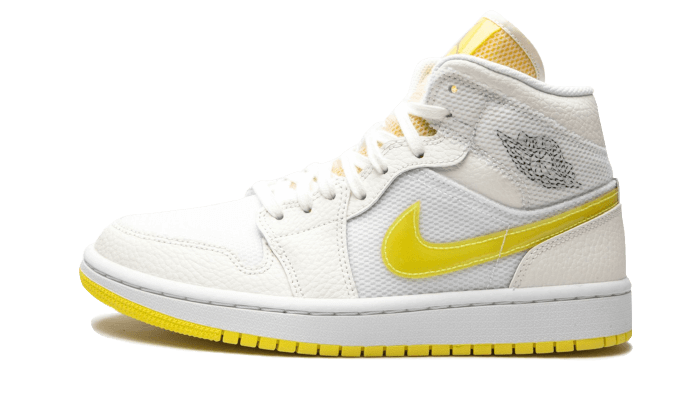 air-jordan-1-mid-se-voltage-yellow-socksforsport