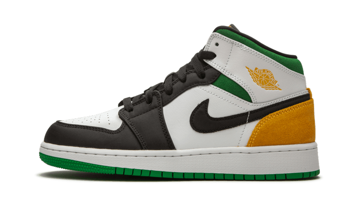 air-jordan-1-mid-se-white-laser-orange-lucky-green-socksforsport