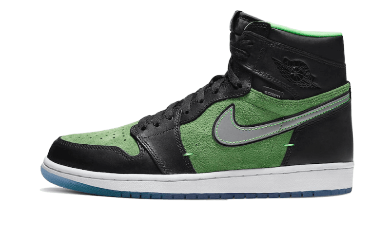 air-jordan-1-retro-high-zoom-black-green-socksforsport