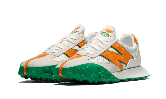 casablanca-xc-72-green-orange-socksforsport