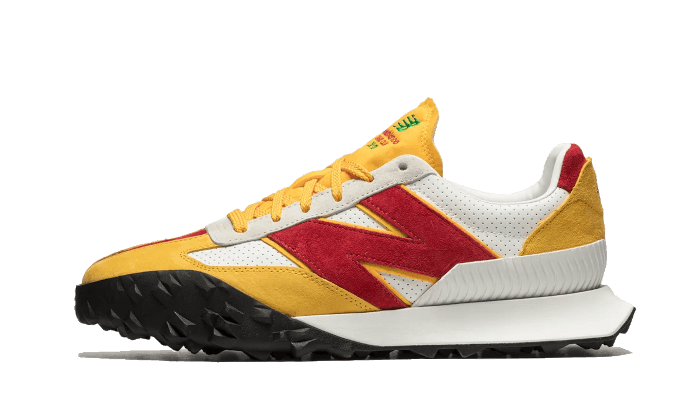 casablanca-xc-72-yellow-red-socksforsport