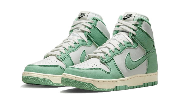 dunk-high-1985-enamel-green-denim-socksforsport