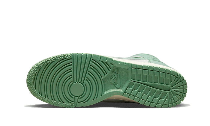 dunk-high-1985-enamel-green-denim-socksforsport
