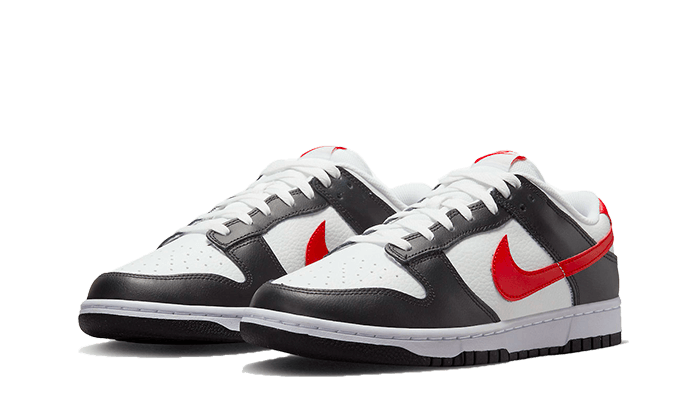 dunk-low-black-white-red-socksforsport