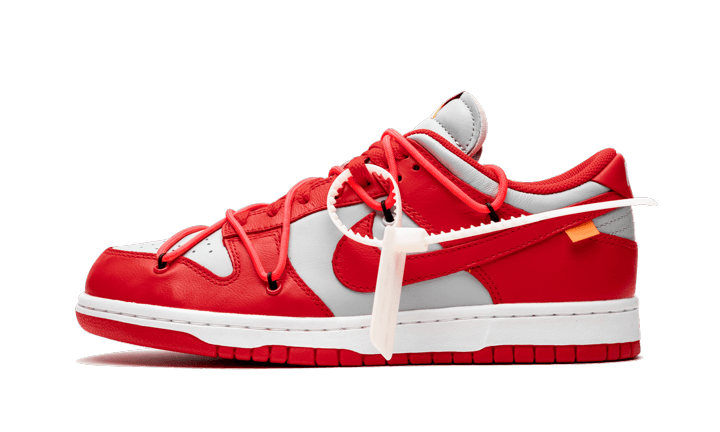 dunk-low-off-white-university-red-socksforsport