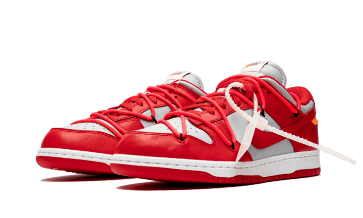 dunk-low-off-white-university-red-socksforsport