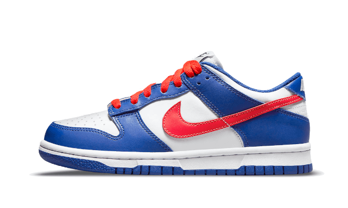dunk-low-white-royal-red-socksforsport