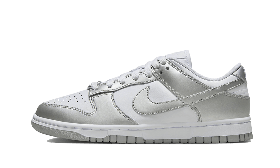 dunk-low-metallic-silver-socksforsport