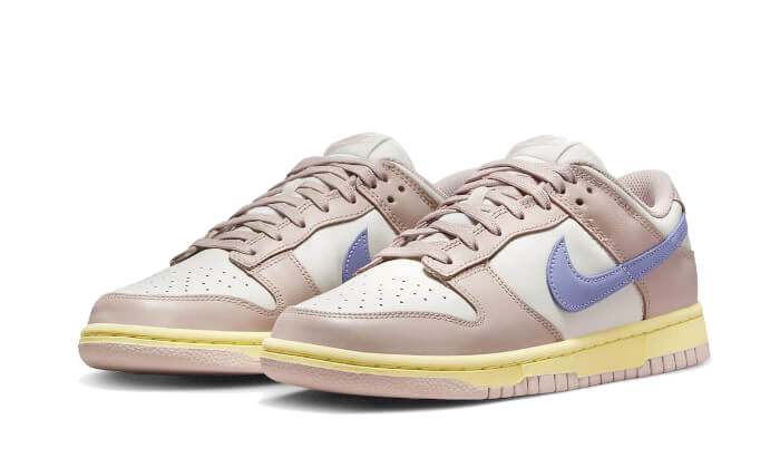 dunk-low-pink-oxford-white-socksforsport