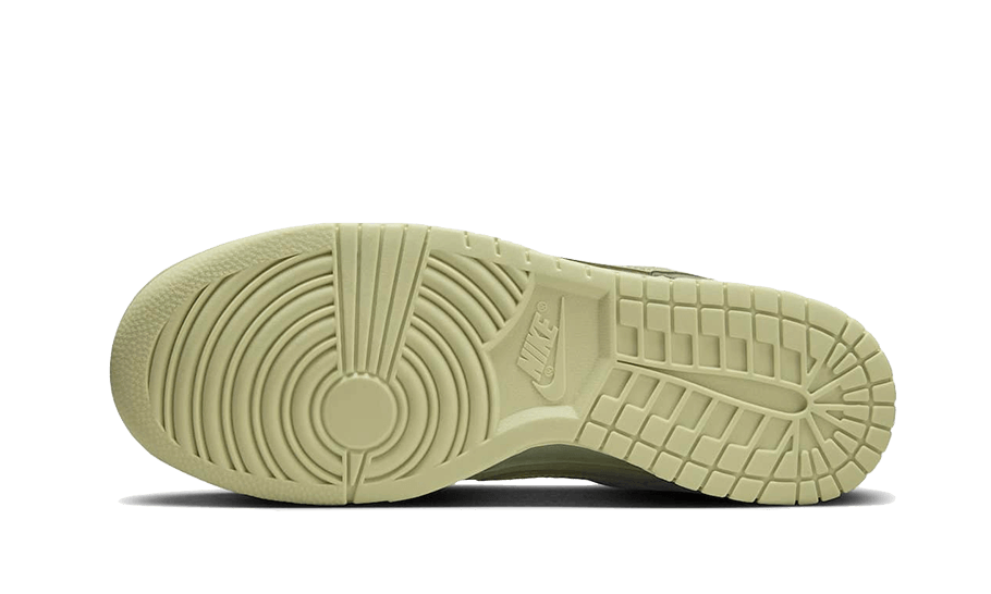 dunk-low-premium-oil-green-socksforsport