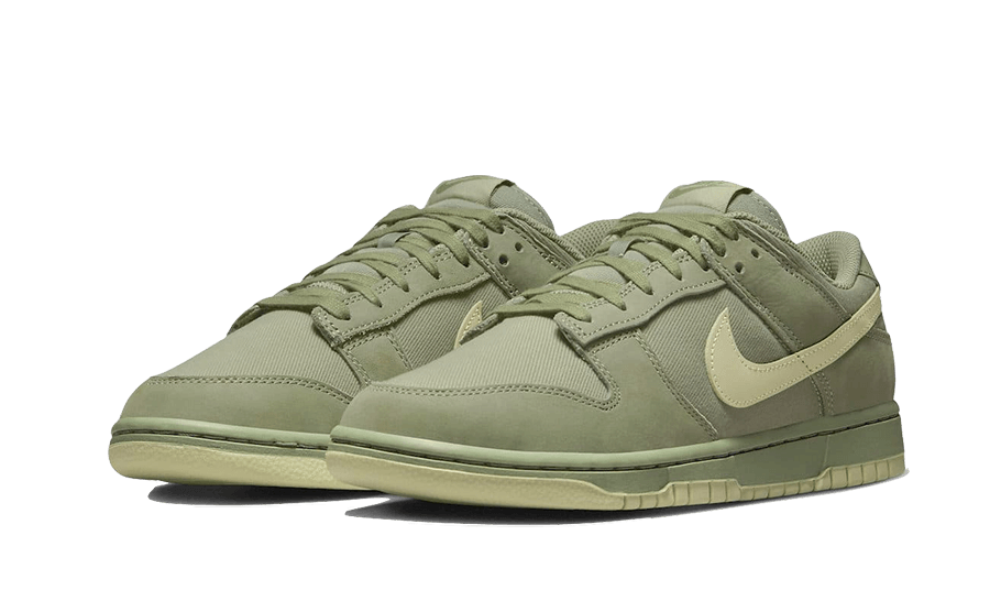 dunk-low-premium-oil-green-socksforsport