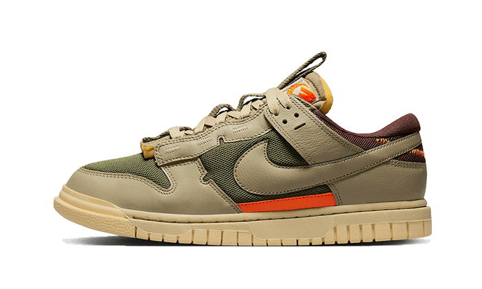 dunk-low-remastered-medium-olive-socksforsport