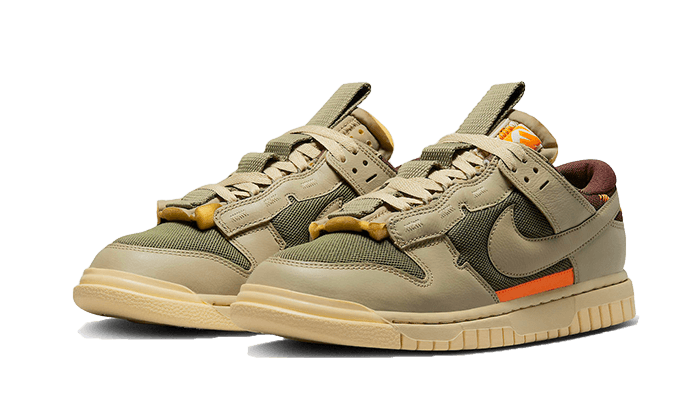 dunk-low-remastered-medium-olive-socksforsport