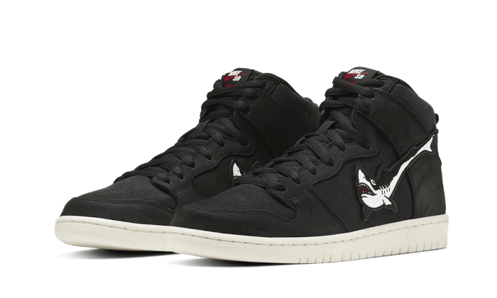 sb-dunk-high-oski-shark-black-socksforsport