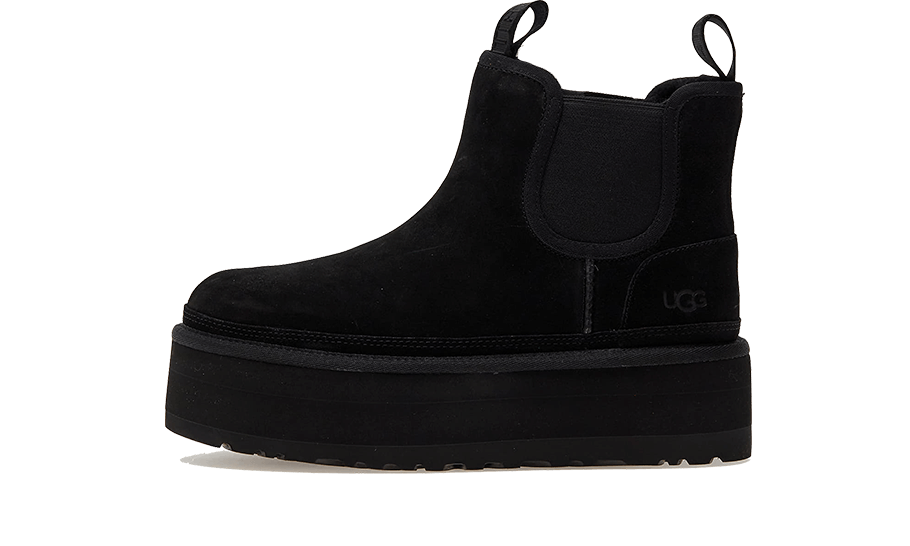 neumel-platform-chelsea-boot-black-socksforsport