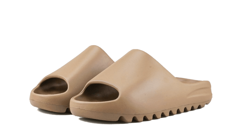 yeezy-slide-earth-brown-socksforsport