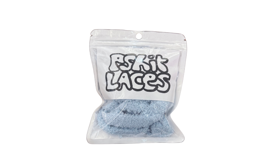 PSHIT FLUFFY LACES BLUE  - PSHFLB