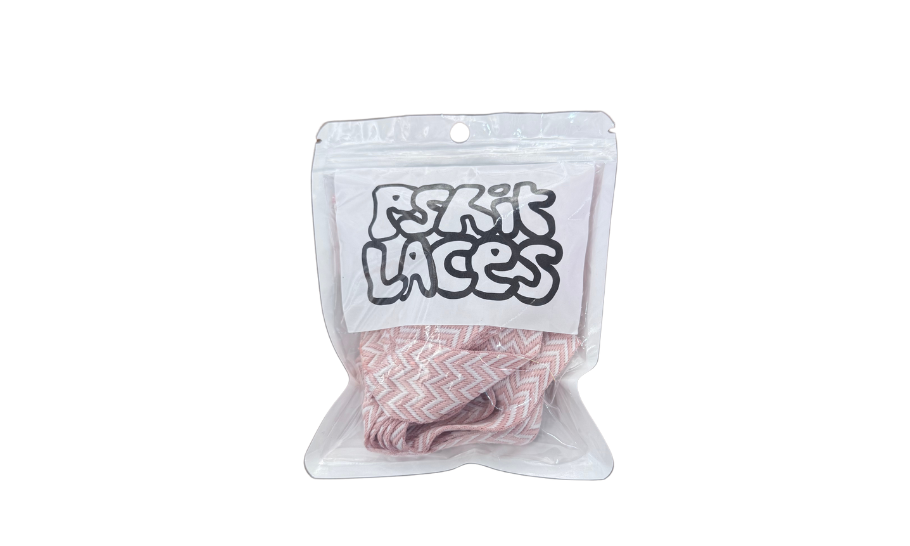 PSHIT LACES LANVIN WHITE/PINK - PSHLLP