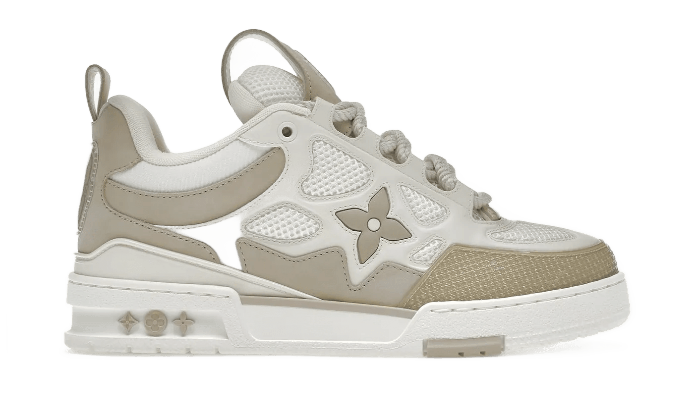 LV Skate Sneaker Beige White - 1AARQH