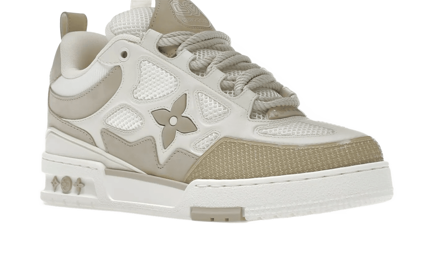 LV Skate Sneaker Beige White - 1AARQH