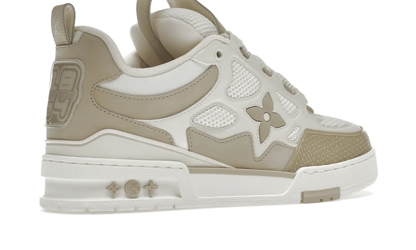 LV Skate Sneaker Beige White - 1AARQH