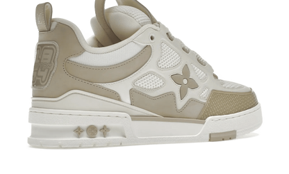 LV Skate Sneaker Beige White - 1AARQH