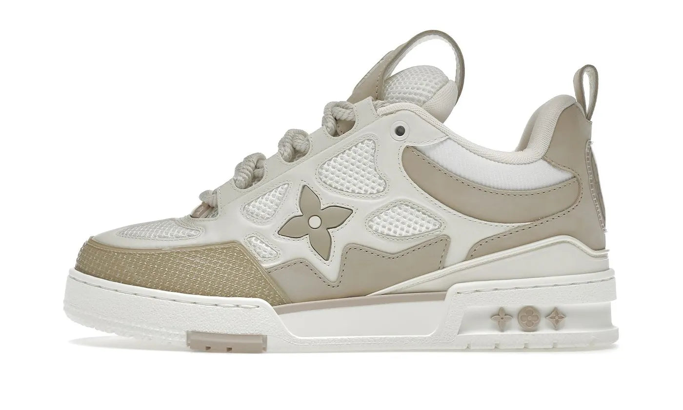LV Skate Sneaker Beige White - 1AARQH
