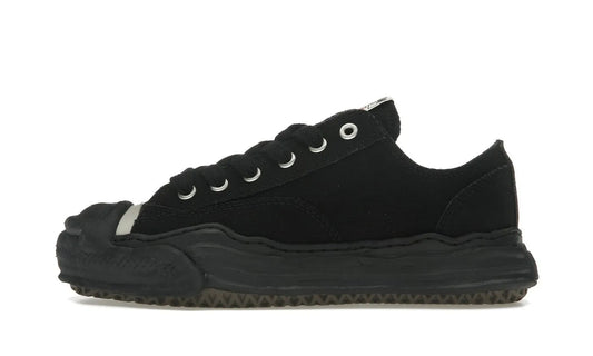 Hank OG Sole Canvas Low Black Black - A05FW702